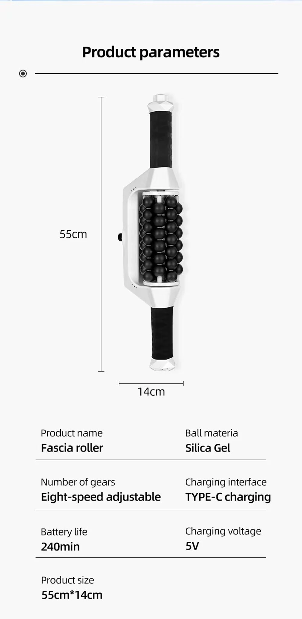 Rechargeable Roller for Muscle Body Relaxing High Frequency Rolling Massage Anti-Cellulite Body Shapping Slimming Machine Rechargeable Roller for Muscle Body Relaxing High Frequency Rolling Massage Anti-Cellulite Body Shapping Slimming Machine