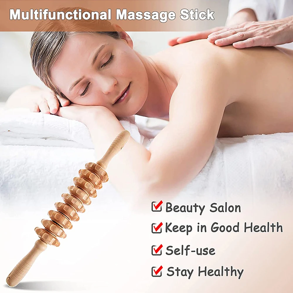 6 In 1 Wood Therapy Massage Tool Lymphatic Drainage Massager Anti Cellulite Fascia Massage Roller for Full Body Muscle relaxatio 6 In 1 Wood Therapy Massage Tool Lymphatic Drainage Massager Anti Cellulite Fascia Massage Roller for Full Body Muscle relaxatio