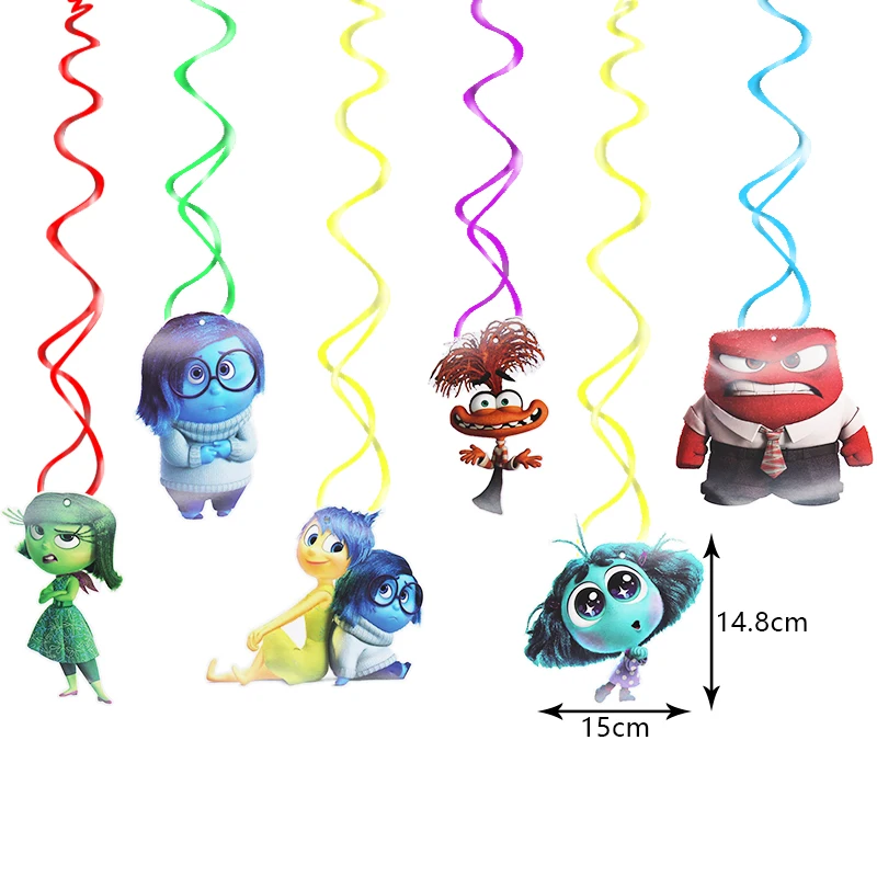 Spiral Ornament-6pcs