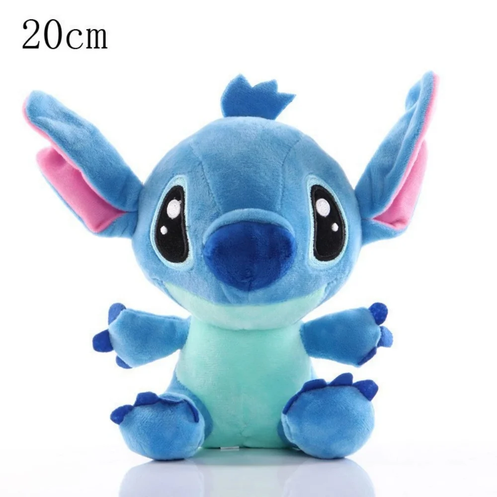 16 Styles Disney Stitch Plush Toy Classic Movie Cartoon Model Doll Children Action Figures Stuffed Child Birthday Xmas Toys Gift