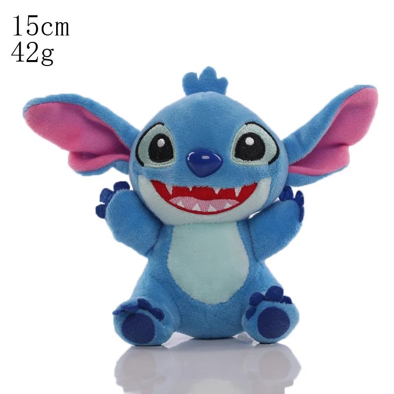 16 Styles Disney Stitch Plush Toy Classic Movie Cartoon Model Doll Children Action Figures Stuffed Child Birthday Xmas Toys Gift