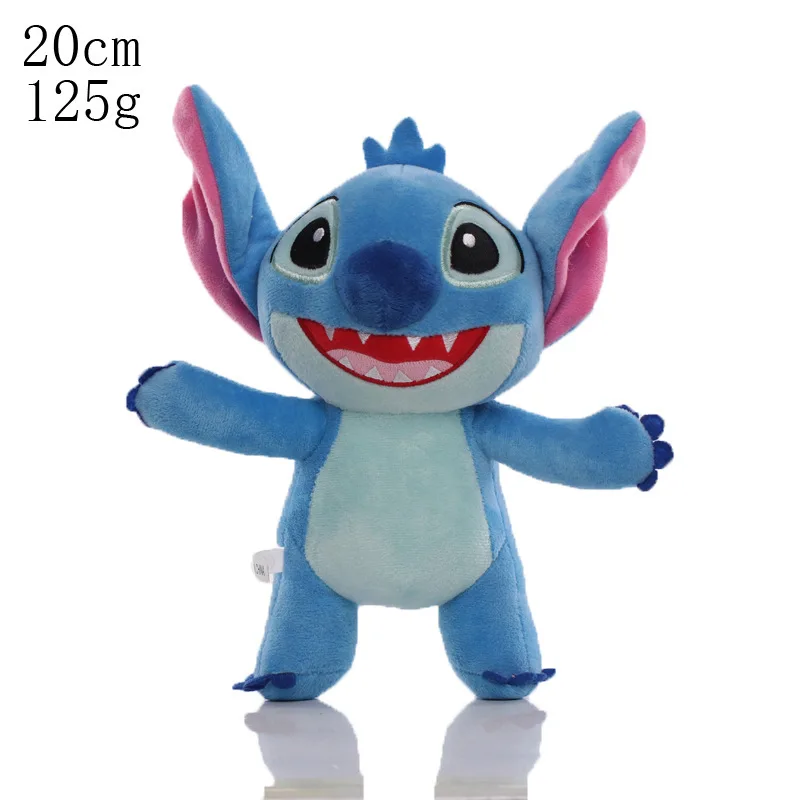 16 Styles Disney Stitch Plush Toy Classic Movie Cartoon Model Doll Children Action Figures Stuffed Child Birthday Xmas Toys Gift