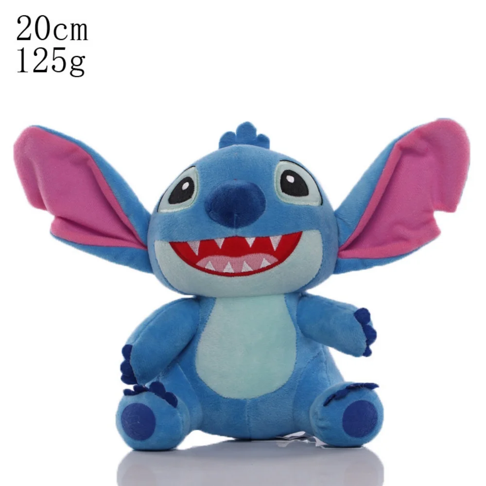 16 Styles Disney Stitch Plush Toy Classic Movie Cartoon Model Doll Children Action Figures Stuffed Child Birthday Xmas Toys Gift