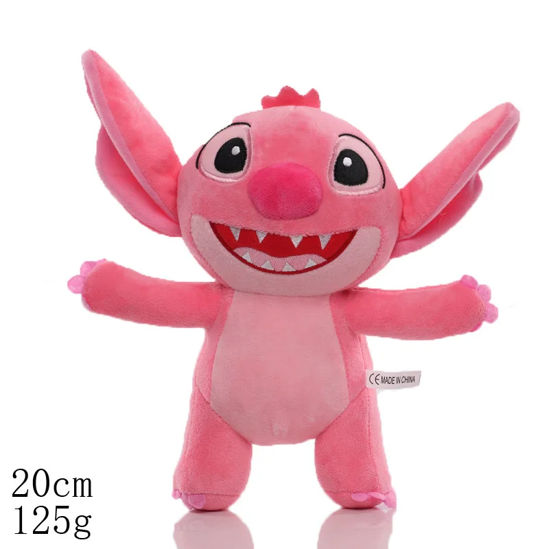 16 Styles Disney Stitch Plush Toy Classic Movie Cartoon Model Doll Children Action Figures Stuffed Child Birthday Xmas Toys Gift