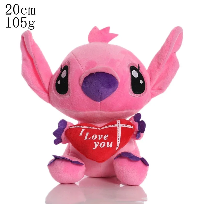 16 Styles Disney Stitch Plush Toy Classic Movie Cartoon Model Doll Children Action Figures Stuffed Child Birthday Xmas Toys Gift