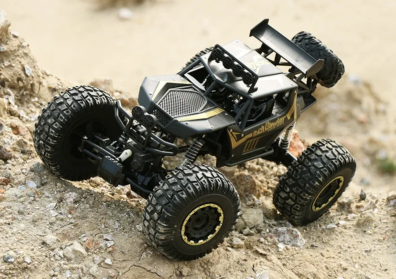 50CM 1:8 Oversized Size Metal Alloy Body 4WD RC Trucks  2.4G Radio Control Off-road 4x4 Vehicle Child Electric Car Toy for Kids