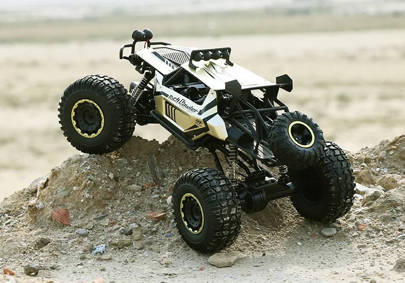 50CM 1:8 Oversized Size Metal Alloy Body 4WD RC Trucks  2.4G Radio Control Off-road 4x4 Vehicle Child Electric Car Toy for Kids