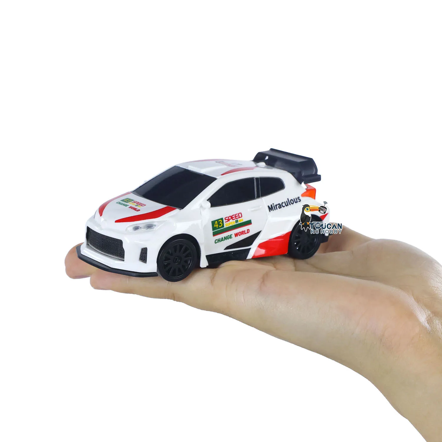New RC Drift Car Upgraded Gyro 1/43 Racing RTR 4WD Four-wheel Drive High Speed Radio Control Model 2.4g Drift Race Car Mini Gift