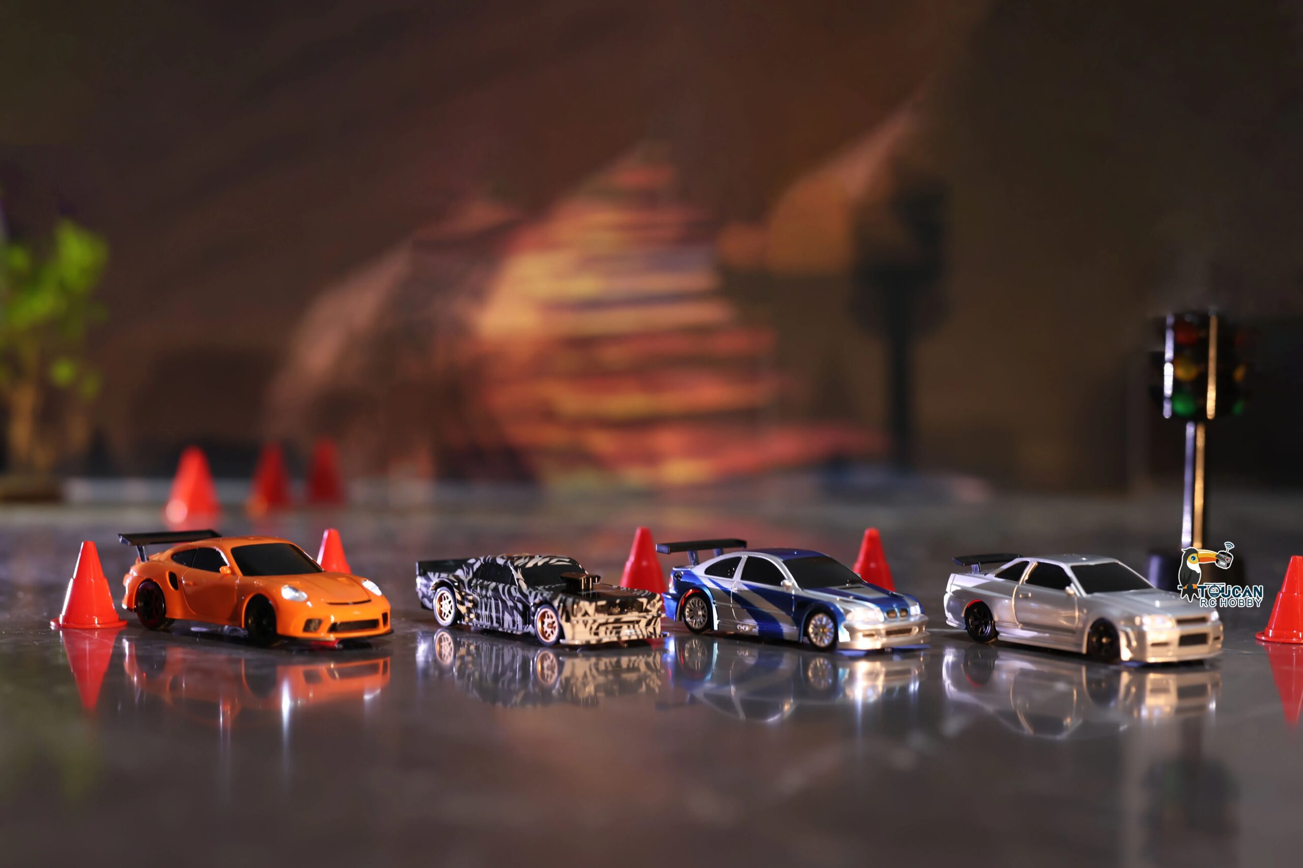 New RC Drift Car Upgraded Gyro 1/43 Racing RTR 4WD Four-wheel Drive High Speed Radio Control Model 2.4g Drift Race Car Mini Gift