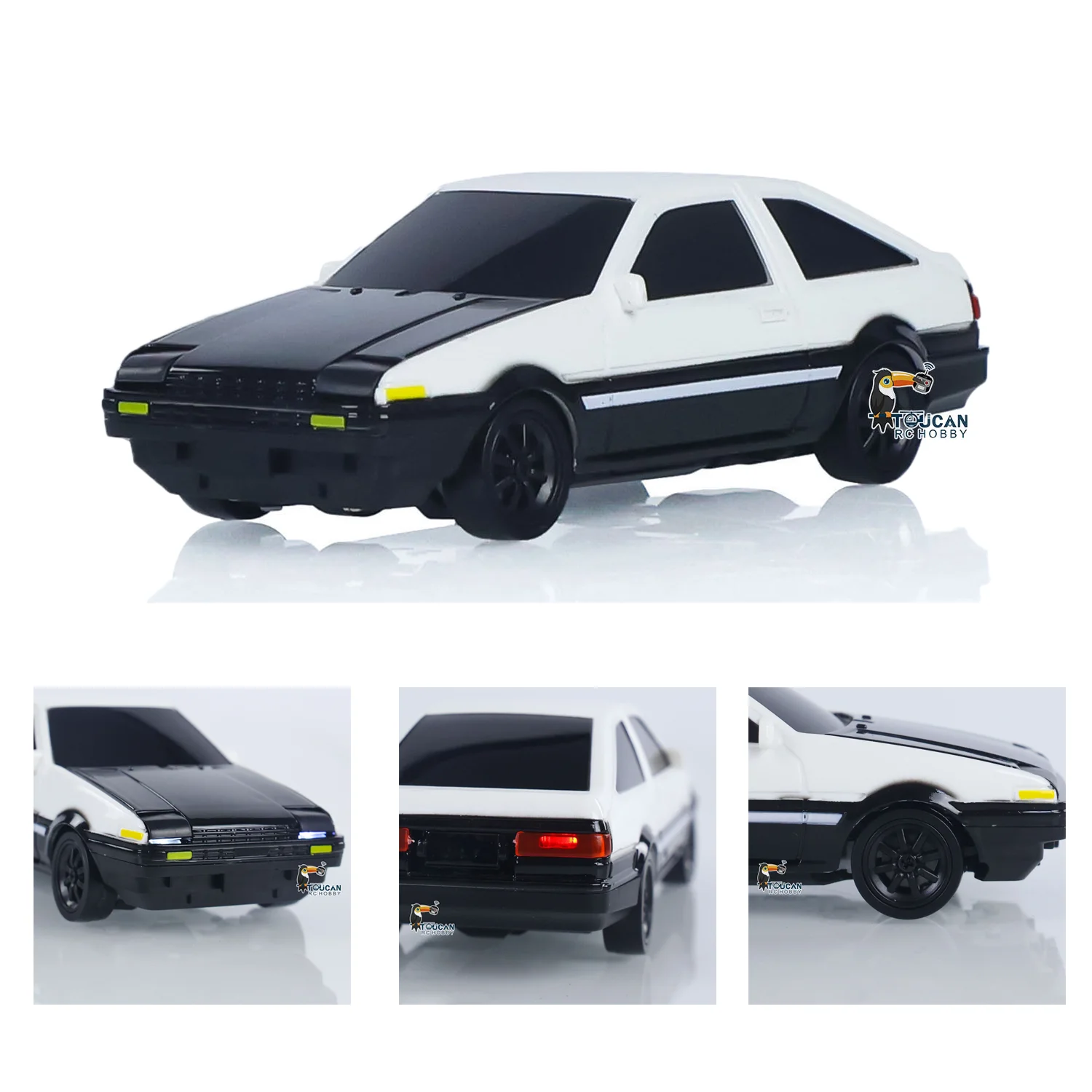 New RC Drift Car Upgraded Gyro 1/43 Racing RTR 4WD Four-wheel Drive High Speed Radio Control Model 2.4g Drift Race Car Mini Gift