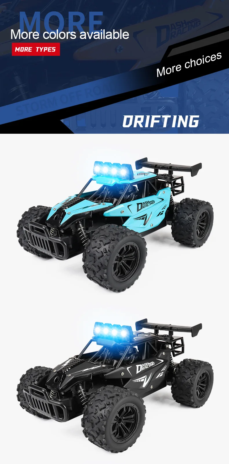 Remote Control Car RC Drift Racing 1:16 Vehicle Off Road Alloy 2.4G Radio High-Speed Trucks With LED Light Climbing Gift Kid Toy Remote Control Car RC Drift Racing 1:16 Vehicle Off Road Alloy 2.4G Radio High-Speed Trucks With LED Light Climbing Gift Kid Toy