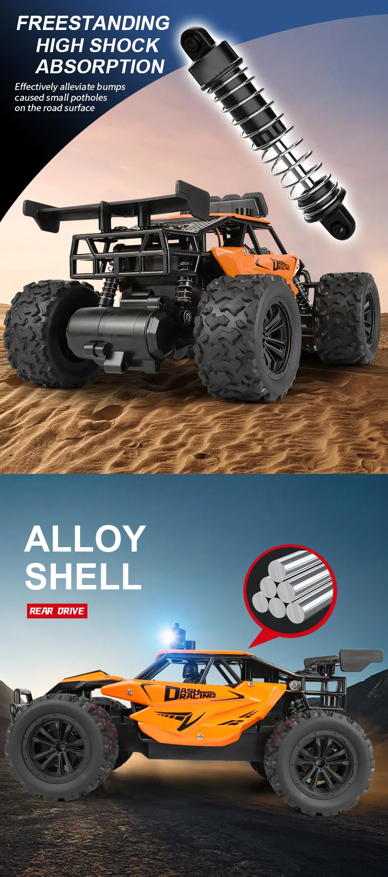 Remote Control Car RC Drift Racing 1:16 Vehicle Off Road Alloy 2.4G Radio High-Speed Trucks With LED Light Climbing Gift Kid Toy Remote Control Car RC Drift Racing 1:16 Vehicle Off Road Alloy 2.4G Radio High-Speed Trucks With LED Light Climbing Gift Kid Toy