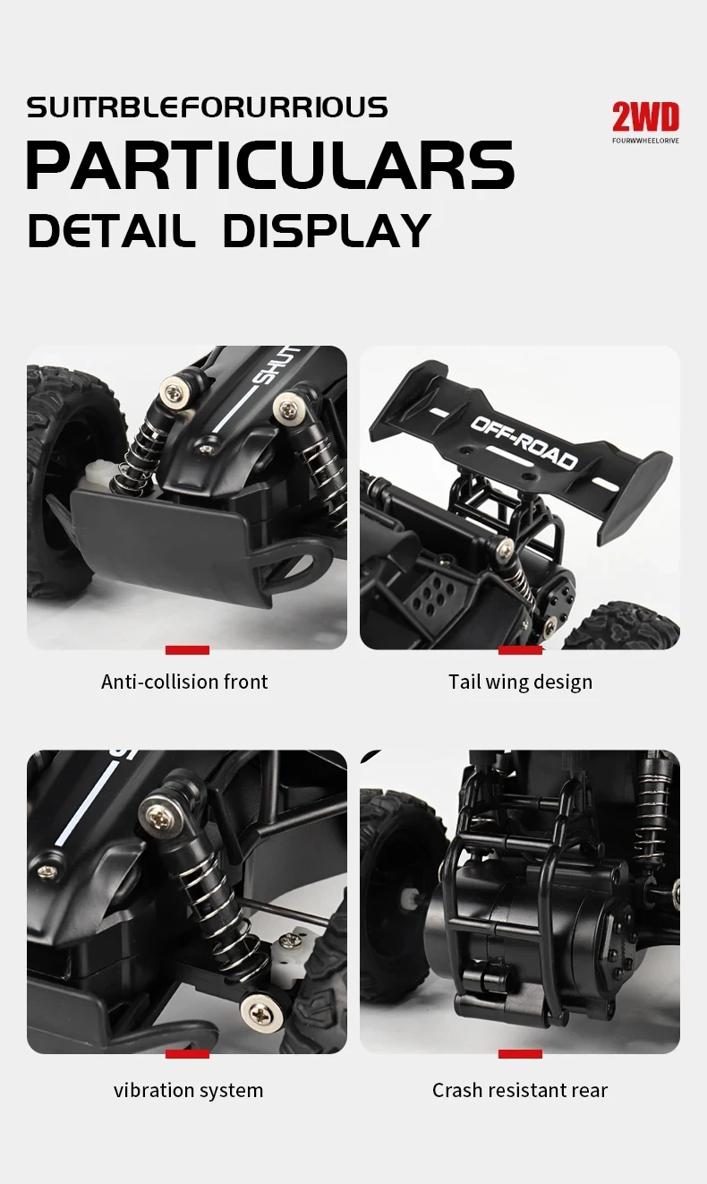 Remote Control Car RC Drift Racing 1:16 Vehicle Off Road Alloy 2.4G Radio High-Speed Trucks With LED Light Climbing Gift Kid Toy Remote Control Car RC Drift Racing 1:16 Vehicle Off Road Alloy 2.4G Radio High-Speed Trucks With LED Light Climbing Gift Kid Toy