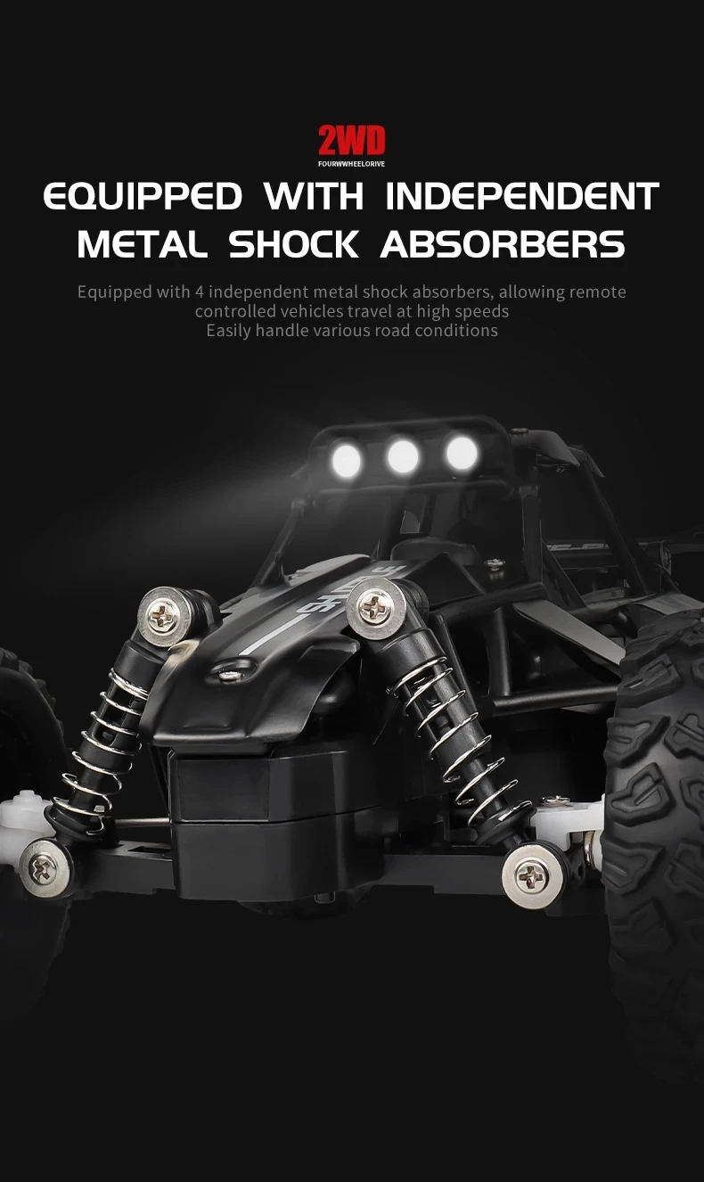 Remote Control Car RC Drift Racing 1:16 Vehicle Off Road Alloy 2.4G Radio High-Speed Trucks With LED Light Climbing Gift Kid Toy Remote Control Car RC Drift Racing 1:16 Vehicle Off Road Alloy 2.4G Radio High-Speed Trucks With LED Light Climbing Gift Kid Toy