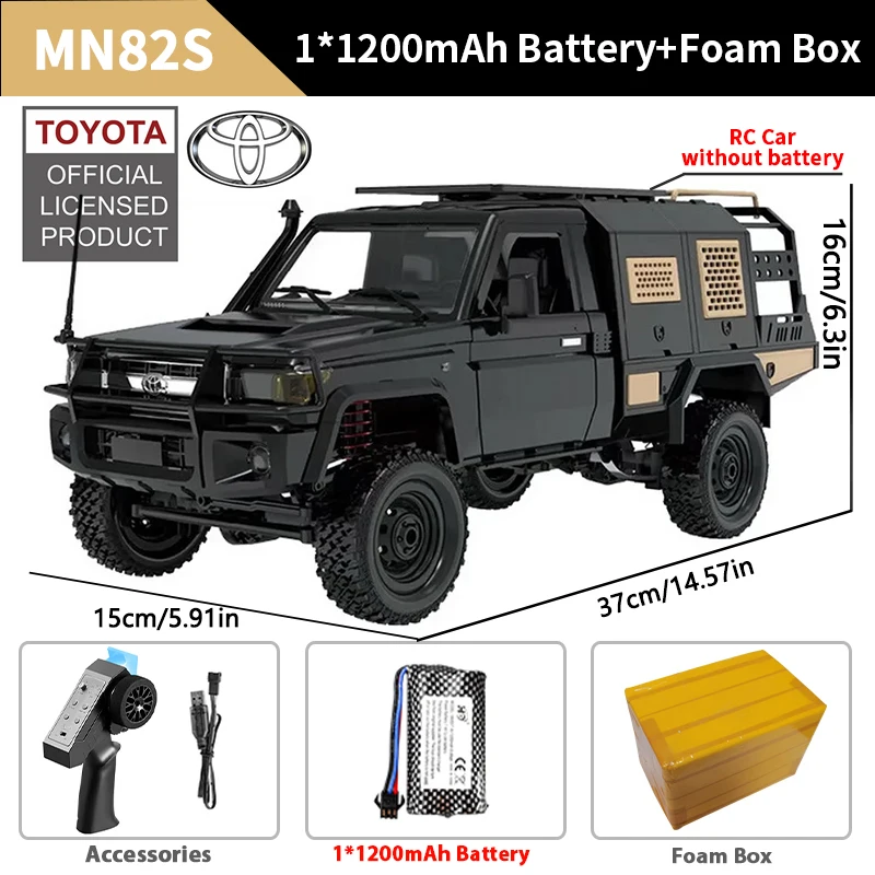 ZWN MN82 MN82S LC79 1/12 Full Scale RC Pickup Short Truck 4WD Remote Control Climbing Off-road Car Toys for Kids Christmas Gifts ZWN MN82 MN82S LC79 1/12 Full Scale RC Pickup Short Truck 4WD Remote Control Climbing Off-road Car Toys for Kids Christmas Gifts