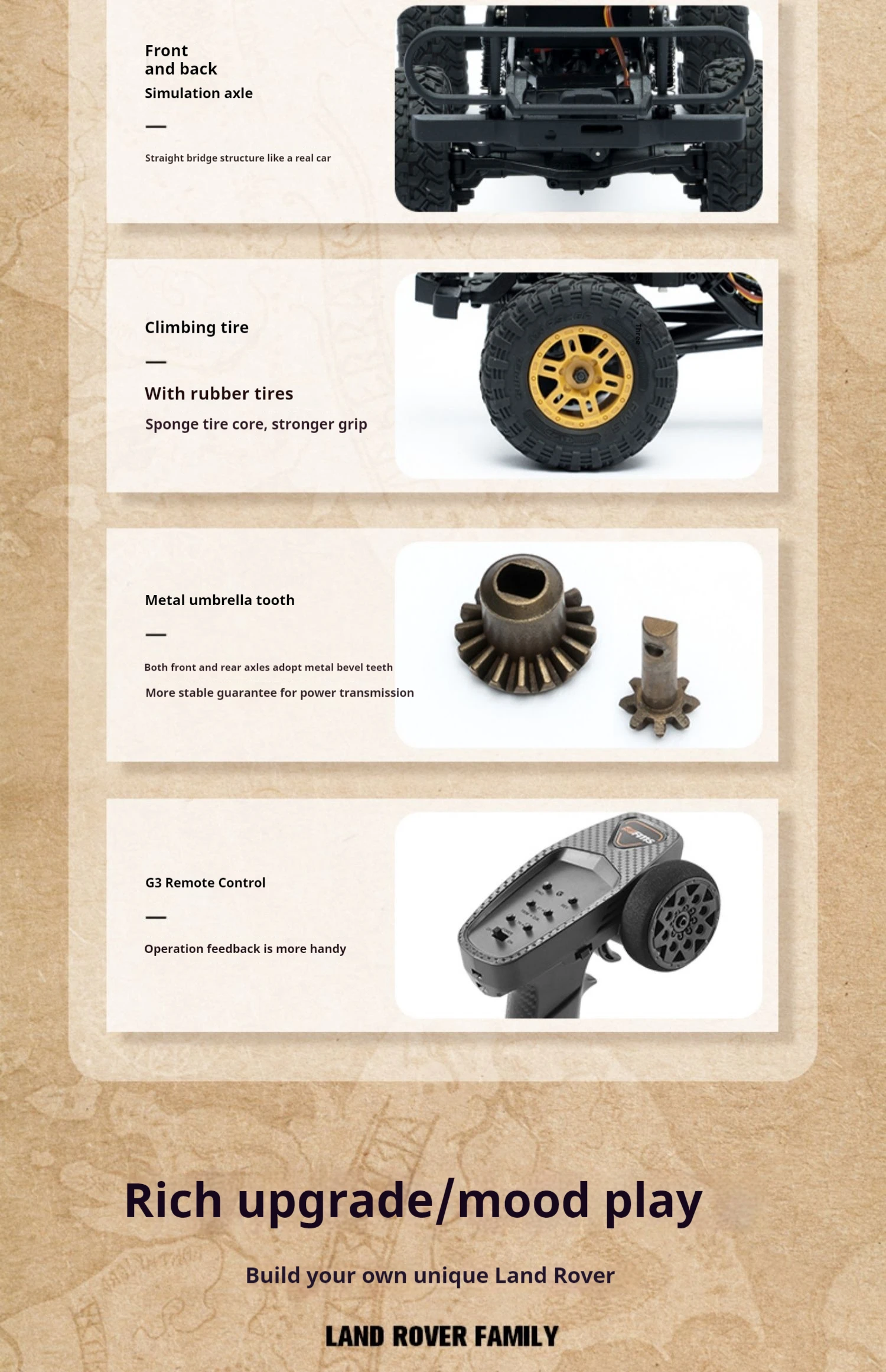 FMS new FCX24M 1/24 RC Land Rover series four-wheel drive electric remote control climbing off-road vehicle adult boy toy FMS new FCX24M 1/24 RC Land Rover series four-wheel drive electric remote control climbing off-road vehicle adult boy toy