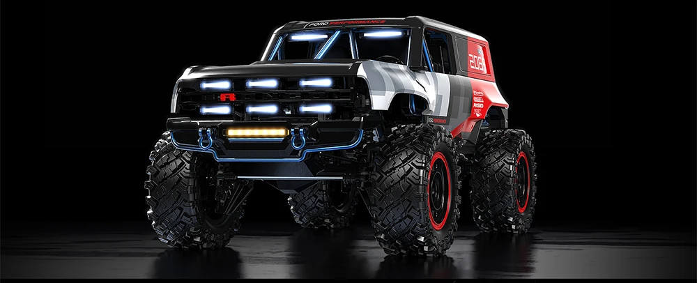 HYPER GO MJX H12P Ford 1/12 High Speed 4WD Climbing Car RC Remote Control Car Sensation Brushless Off Road Vehicle Toy HYPER GO MJX H12P Ford 1/12 High Speed 4WD Climbing Car RC Remote Control Car Sensation Brushless Off Road Vehicle Toy