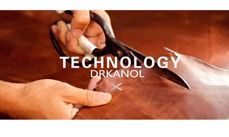 DRKANOL Real Cowhide Chelsea Boots Women Thick High Heel Natural Wool Warm Boots Street Style Retro Back Zipper Mid Calf Boots