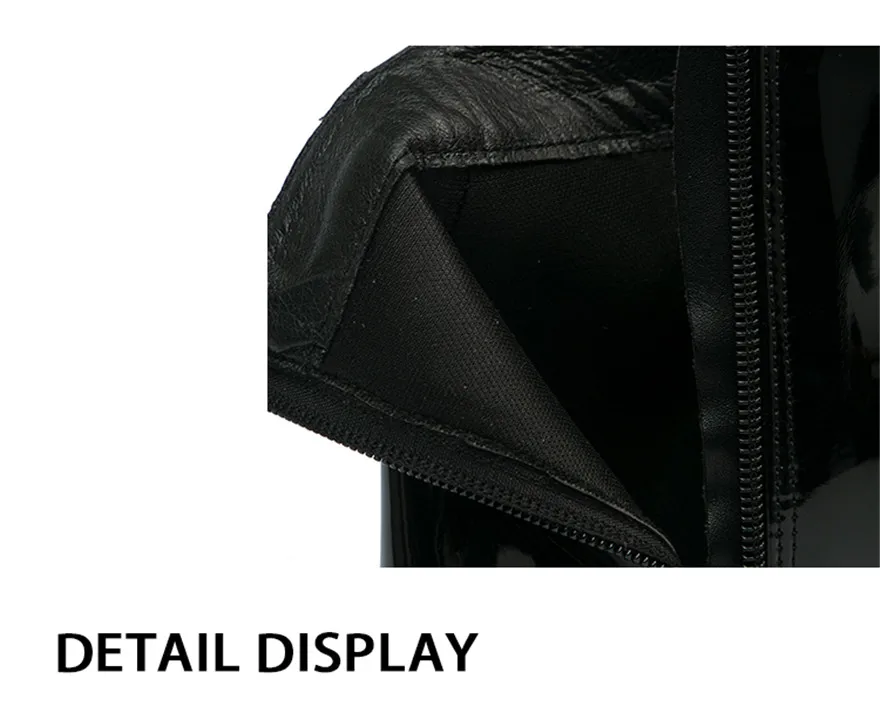 Big Size 35-47 Patent Leather Women Boots Round Toe Side Zipper Super High Heels 16CM Pumps 2025 Sexy Platform Party Shoes Woman Big Size 35-47 Patent Leather Women Boots Round Toe Side Zipper Super High Heels 16CM Pumps 2025 Sexy Platform Party Shoes Woman