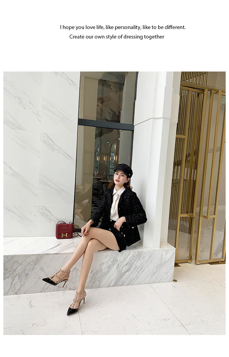 Shoes For Women 2025 Summer Luxury Punk Metal Rivet High Heels Gladiator Pointed Toe Stiletto Sandals Elegant Sexy Party Shoes Shoes For Women 2025 Summer Luxury Punk Metal Rivet High Heels Gladiator Pointed Toe Stiletto Sandals Elegant Sexy Party Shoes