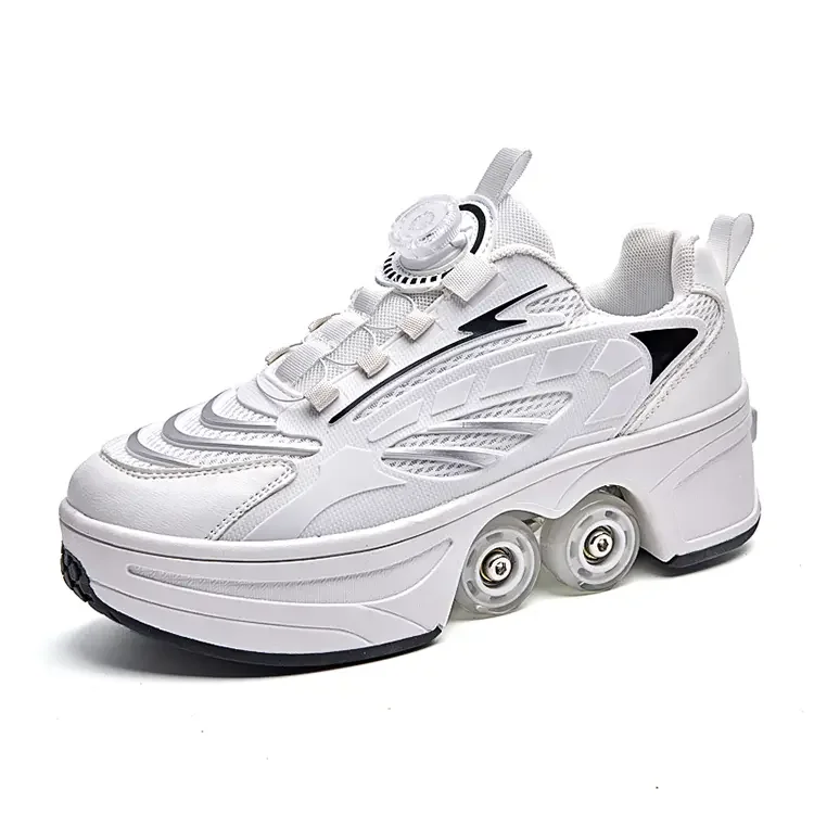 Four-wheel roller skates, extendable children's roller skates, waterproof walking shoes, outdoor roller skates kids gifts Four-wheel roller skates, extendable children's roller skates, waterproof walking shoes, outdoor roller skates kids gifts