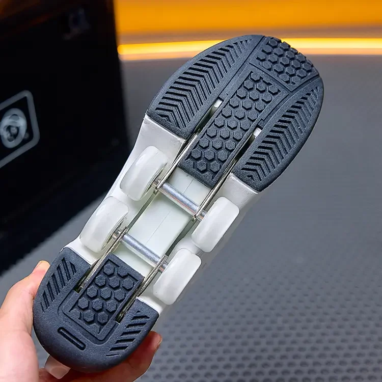 Four-wheel roller skates, extendable children's roller skates, waterproof walking shoes, outdoor roller skates kids gifts