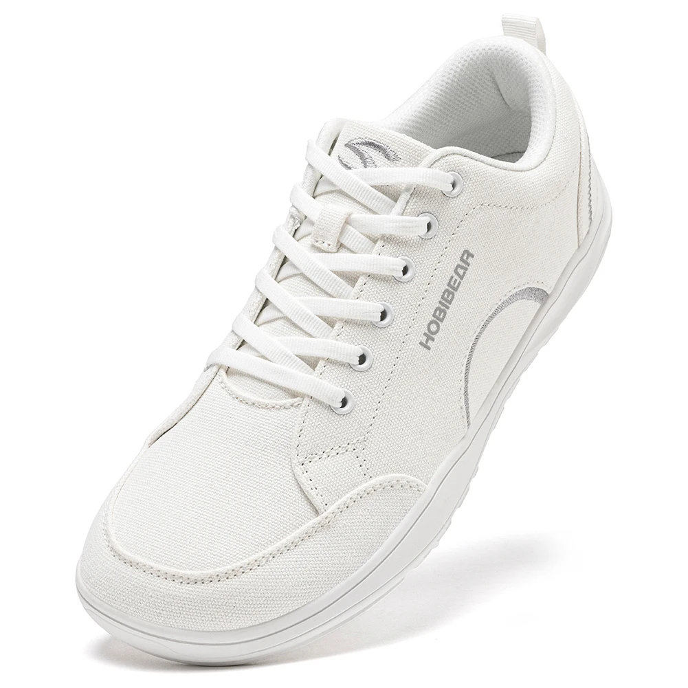 HOBIBEAR Unisex Canvas Barefoot Shoes Zero Drop Minimalist Sneakes Wide Width Outdoor Trail Running Shoes HOBIBEAR Unisex Canvas Barefoot Shoes Zero Drop Minimalist Sneakes Wide Width Outdoor Trail Running Shoes