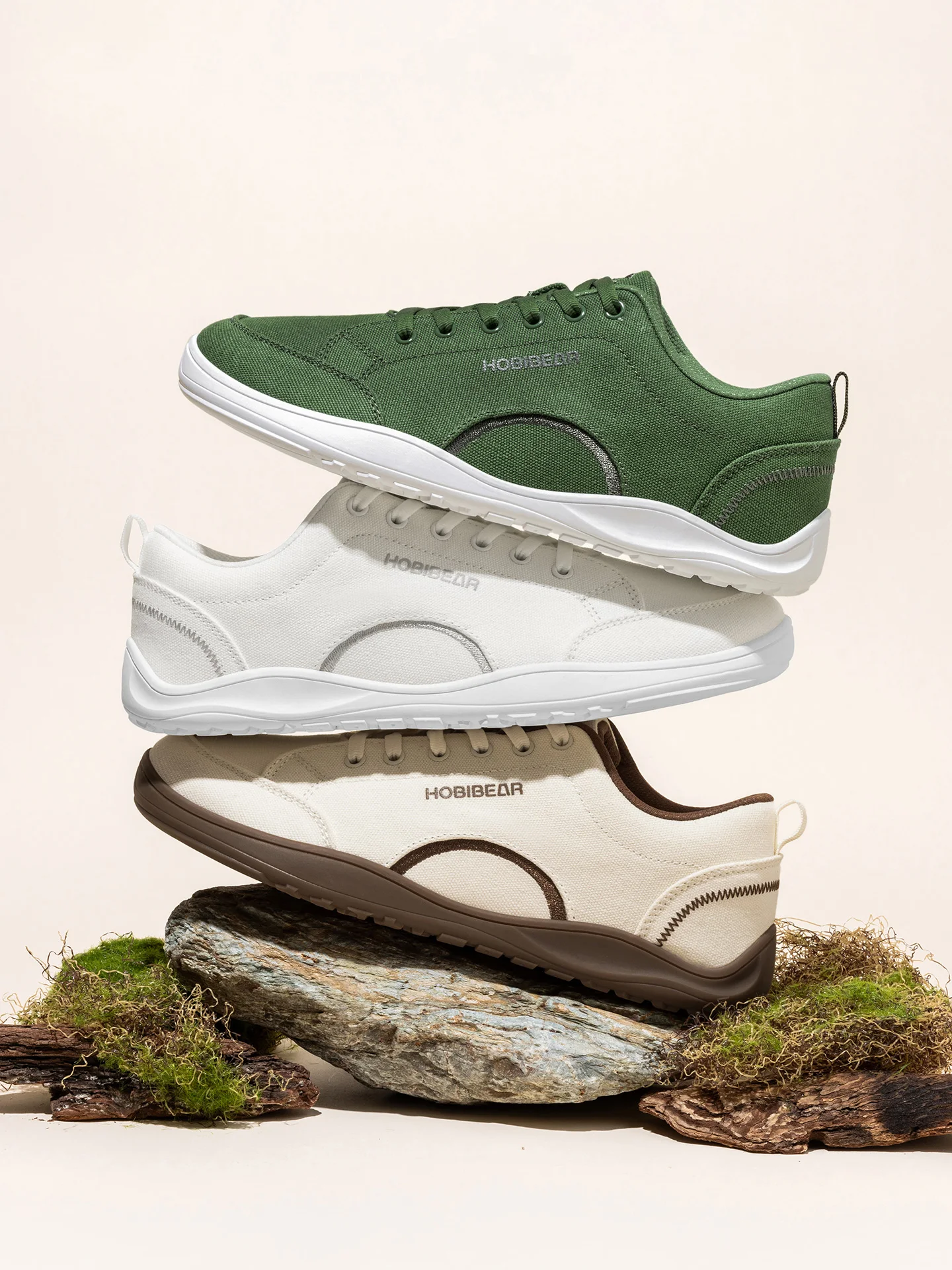 HOBIBEAR Unisex Canvas Barefoot Shoes Zero Drop Minimalist Sneakes Wide Width Outdoor Trail Running Shoes HOBIBEAR Unisex Canvas Barefoot Shoes Zero Drop Minimalist Sneakes Wide Width Outdoor Trail Running Shoes