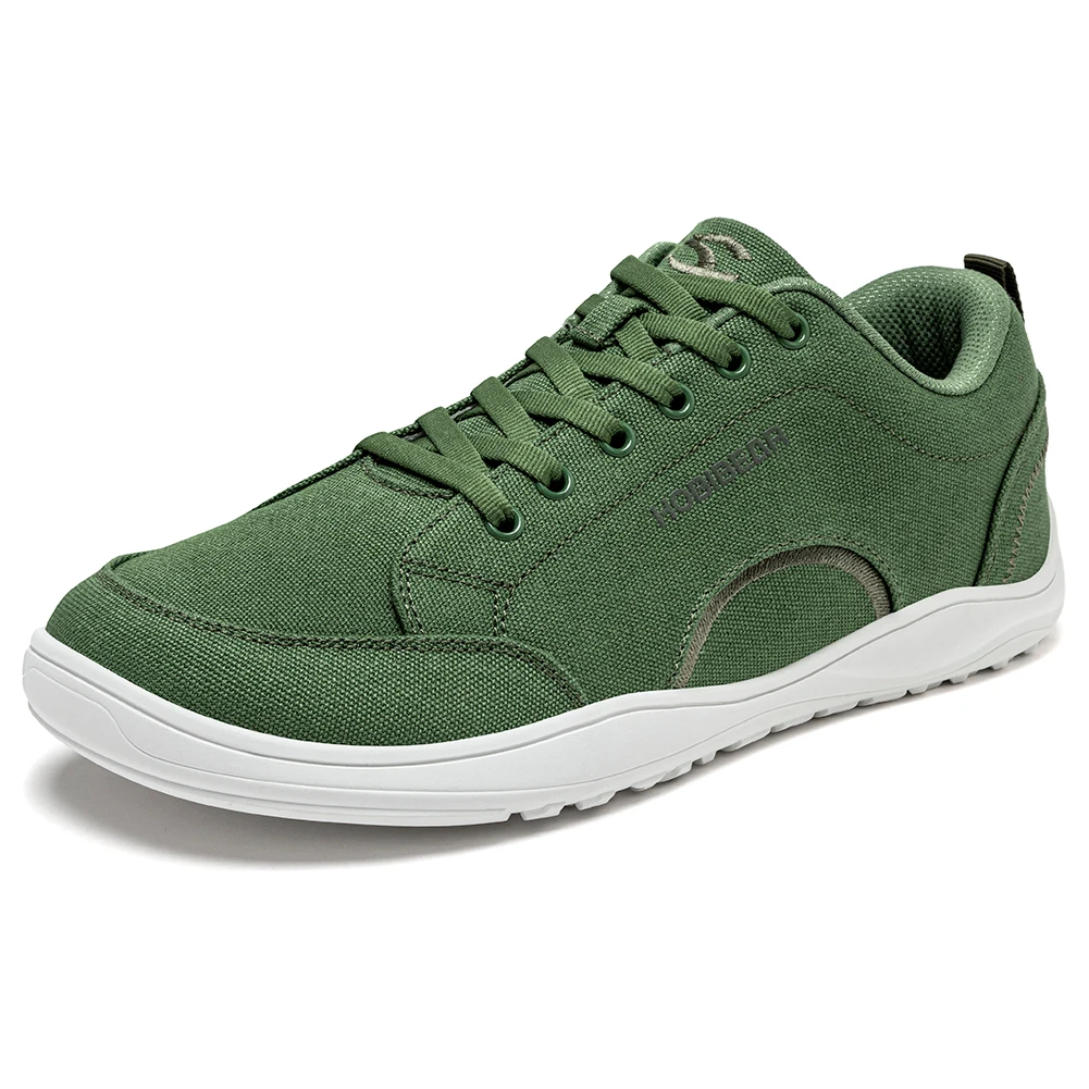 HOBIBEAR Unisex Canvas Barefoot Shoes Zero Drop Minimalist Sneakes Wide Width Outdoor Trail Running Shoes HOBIBEAR Unisex Canvas Barefoot Shoes Zero Drop Minimalist Sneakes Wide Width Outdoor Trail Running Shoes