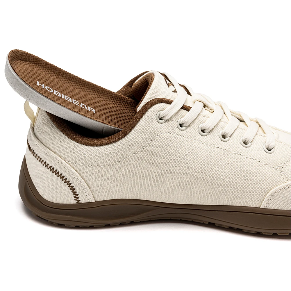 HOBIBEAR Unisex Canvas Barefoot Shoes Zero Drop Minimalist Sneakes Wide Width Outdoor Trail Running Shoes HOBIBEAR Unisex Canvas Barefoot Shoes Zero Drop Minimalist Sneakes Wide Width Outdoor Trail Running Shoes