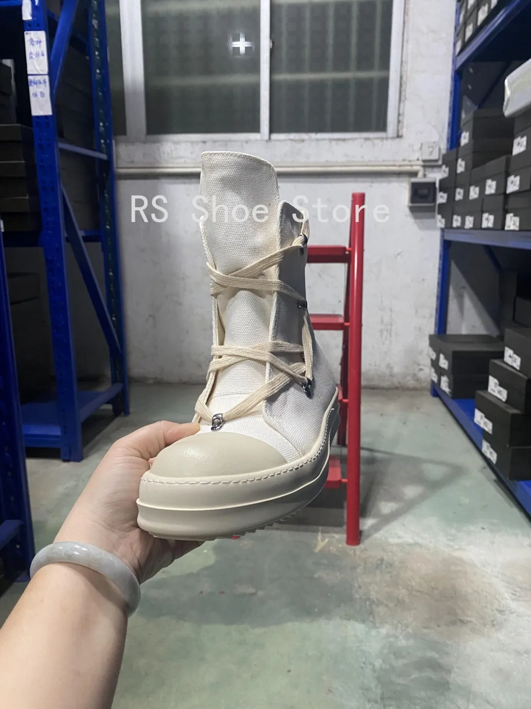 Ro Classic Designer Ro Black Canvas Boot High Top Shoe Men Casual Shoes Luxury ZIP Women Sneaker Thick-Sole Ankle Boots Ro Classic Designer Ro Black Canvas Boot High Top Shoe Men Casual Shoes Luxury ZIP Women Sneaker Thick-Sole Ankle Boots