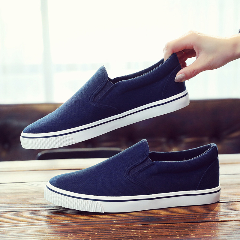 White Sneakers men casual shoes Slip On Canvas Shoes men Loafers Comfortable Vulcanized Shoes Mens Trainers Zapatos De Hombre White Sneakers men casual shoes Slip On Canvas Shoes men Loafers Comfortable Vulcanized Shoes Mens Trainers Zapatos De Hombre