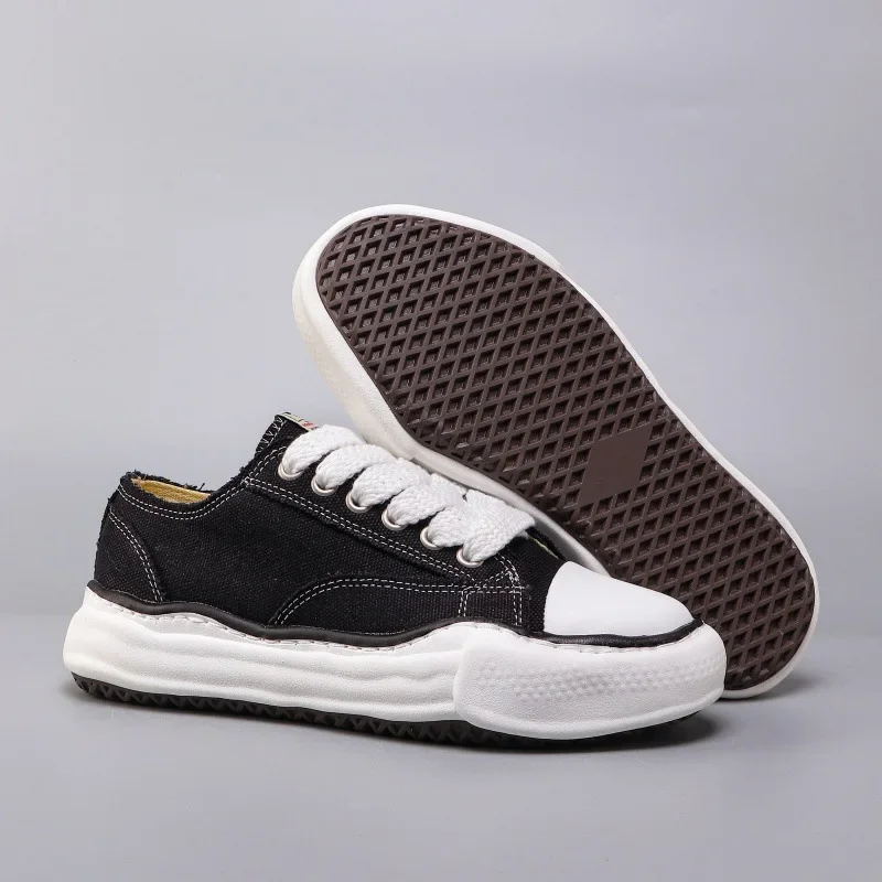 Cross-Border Oversize Canvas Shoes Heightening Rubber Sole Adult Unisex Breathable Casual Sports Shoes for Couples