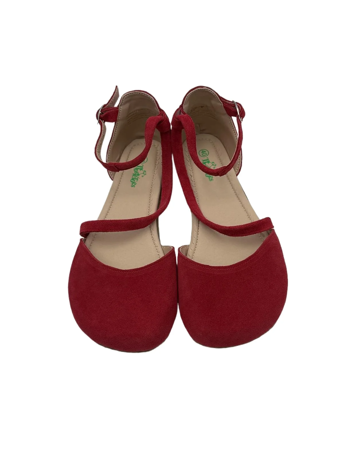 Tipsietoes New Sprinng Summer Barefoot Genuine Leather Flat Sandals Women With Soft Sole Zero Drop Wider Toes Box LIght Weight