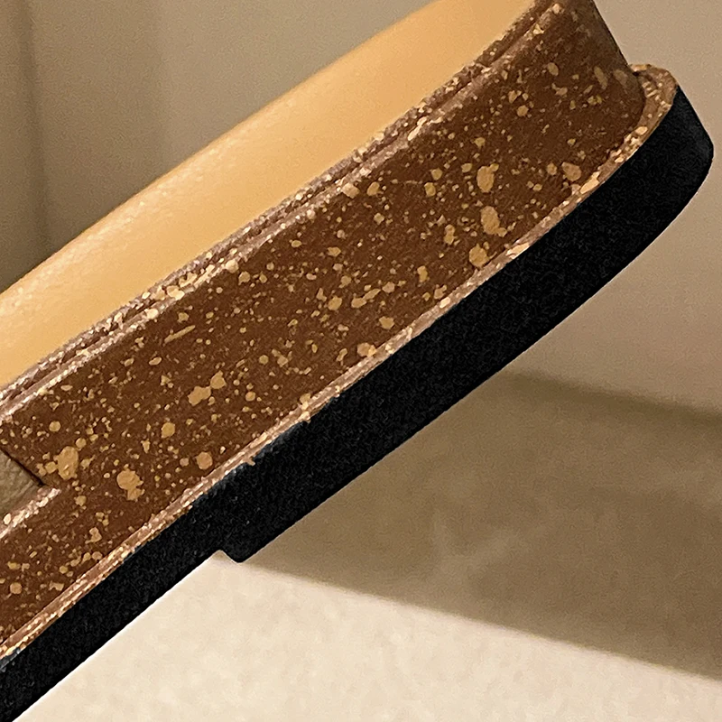 Smile POP 2025 New Double Strap Women's Slippers Summer Adjustable Soft Sole Shoes Outdoor Fashion Flat Bottom Sandals Women