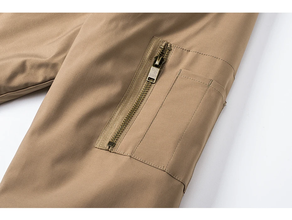 MAGCOMSEN Bomber Jacket Men Warm Zip Up Winter Padded Coat Casual Baseball Jackets Pilot Windbreaker Varsity Jackets