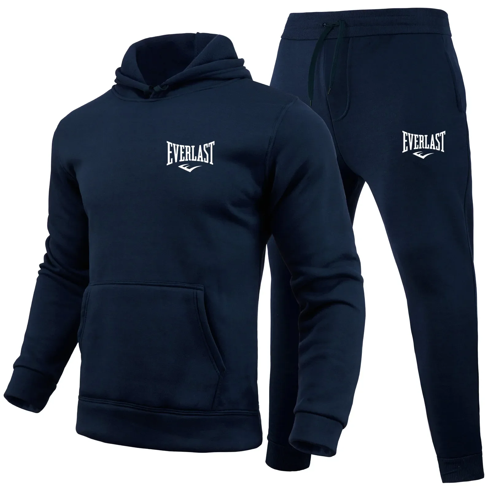 Ensembles de vêtements de sport pour hommes Everlast, sweat-shirts à capuche, pantalons de survêtement, vêtements de sport
