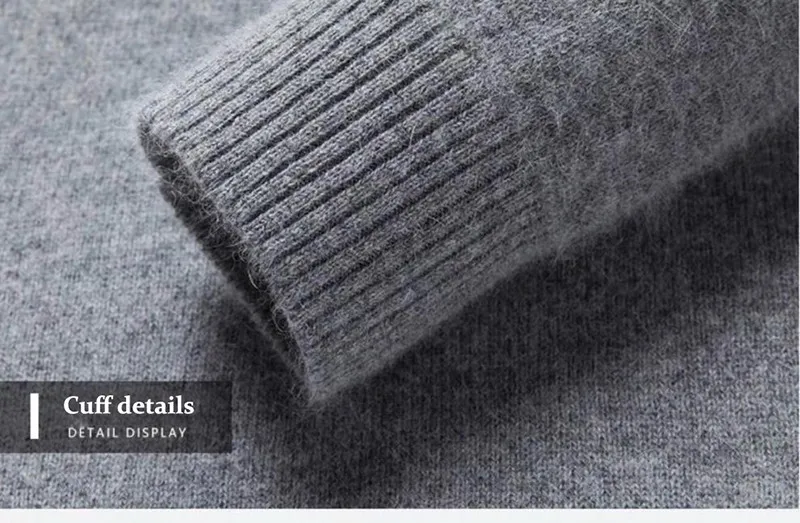 100% Pure Cashmere Wool Turtleneck Sweaters For Men Pullover 2023 Autumn Winter Soft lightweight Warm Knitted Sweater Pull Homme