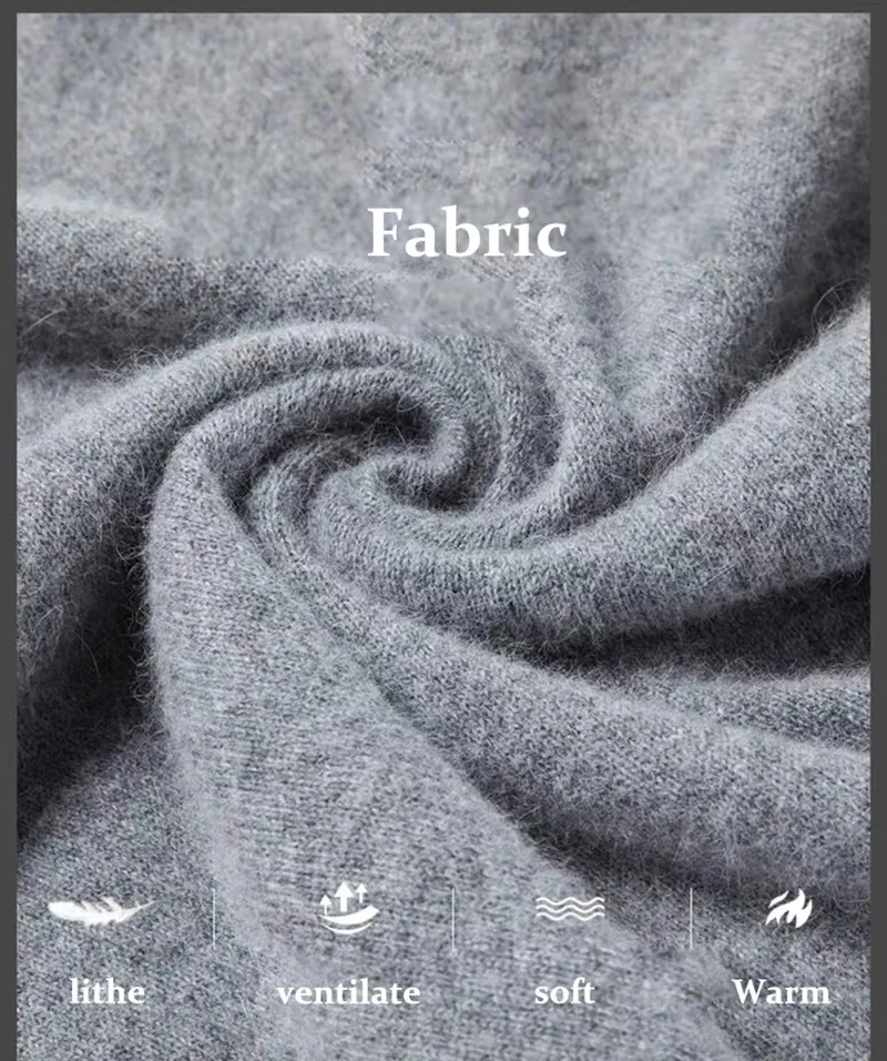 100% Pure Cashmere Wool Turtleneck Sweaters For Men Pullover 2023 Autumn Winter Soft lightweight Warm Knitted Sweater Pull Homme