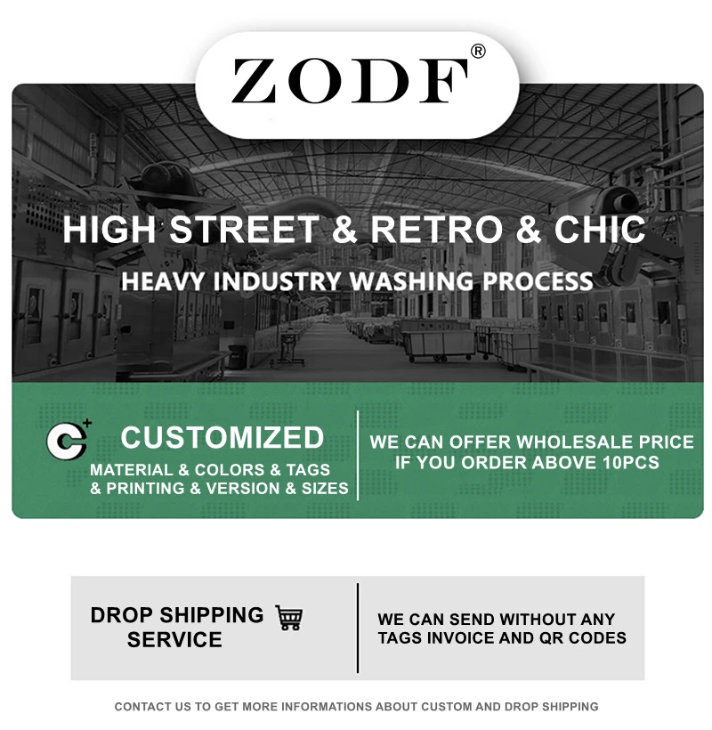 ZODF Winter Heavy Weight 560gsm Man's Zipper Hoodies Unisex Oversized Thick Warm Zip-up Hooded Fleece Coats HY1144