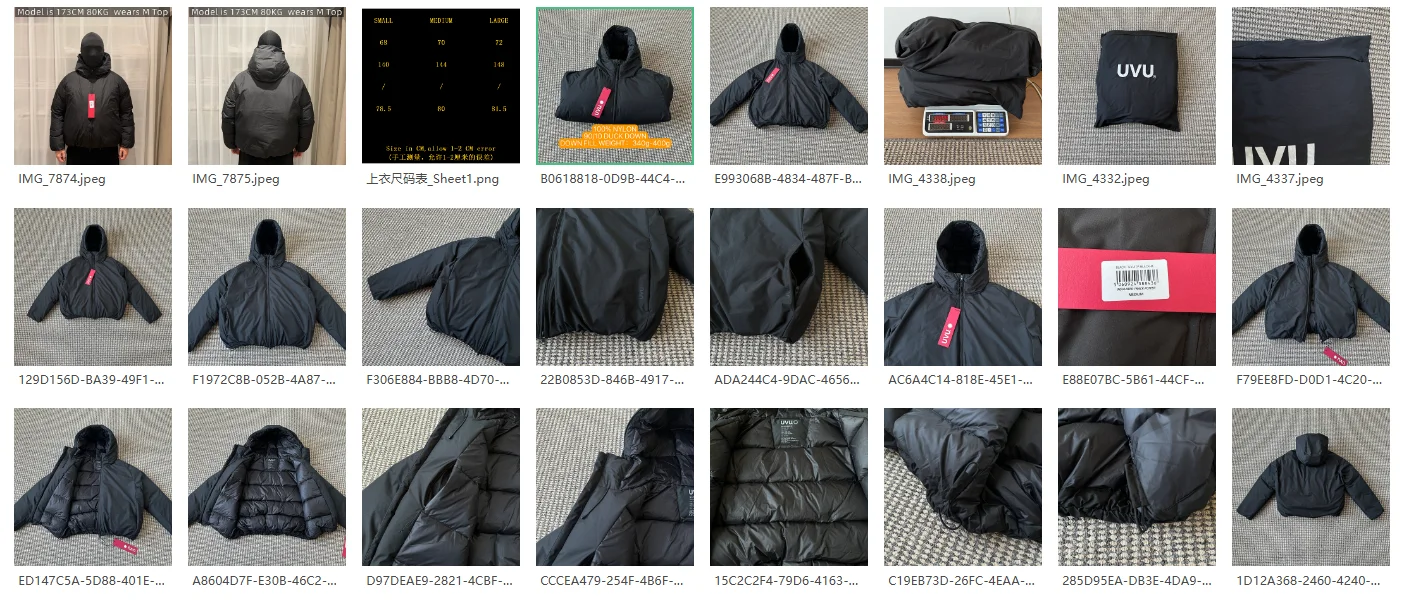 UVU Hoodie with Foam Print Sportswear High Street Unisex Zip-Up Hoodie and Casual Pants Set uvu