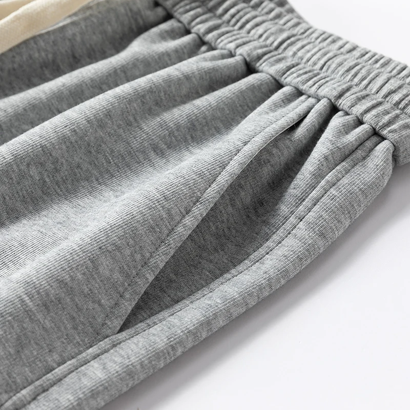 Autumn 190 Tall Man Extra Long Length Pants 115cm Big Large size Straight Barrel Elastic Waist Casual Pants Sweatpants Clothing