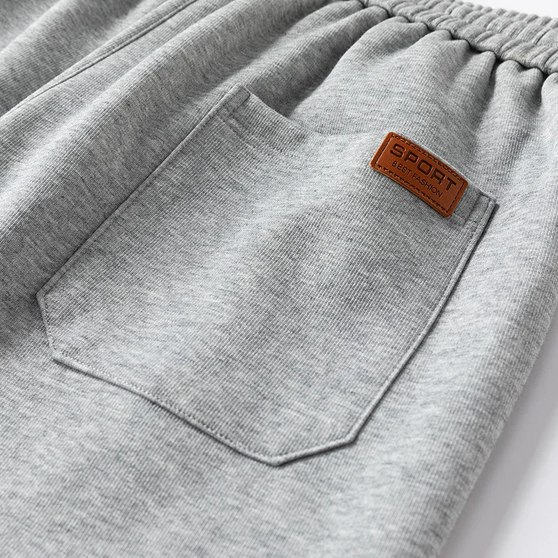 Autumn 190 Tall Man Extra Long Length Pants 115cm Big Large size Straight Barrel Elastic Waist Casual Pants Sweatpants Clothing