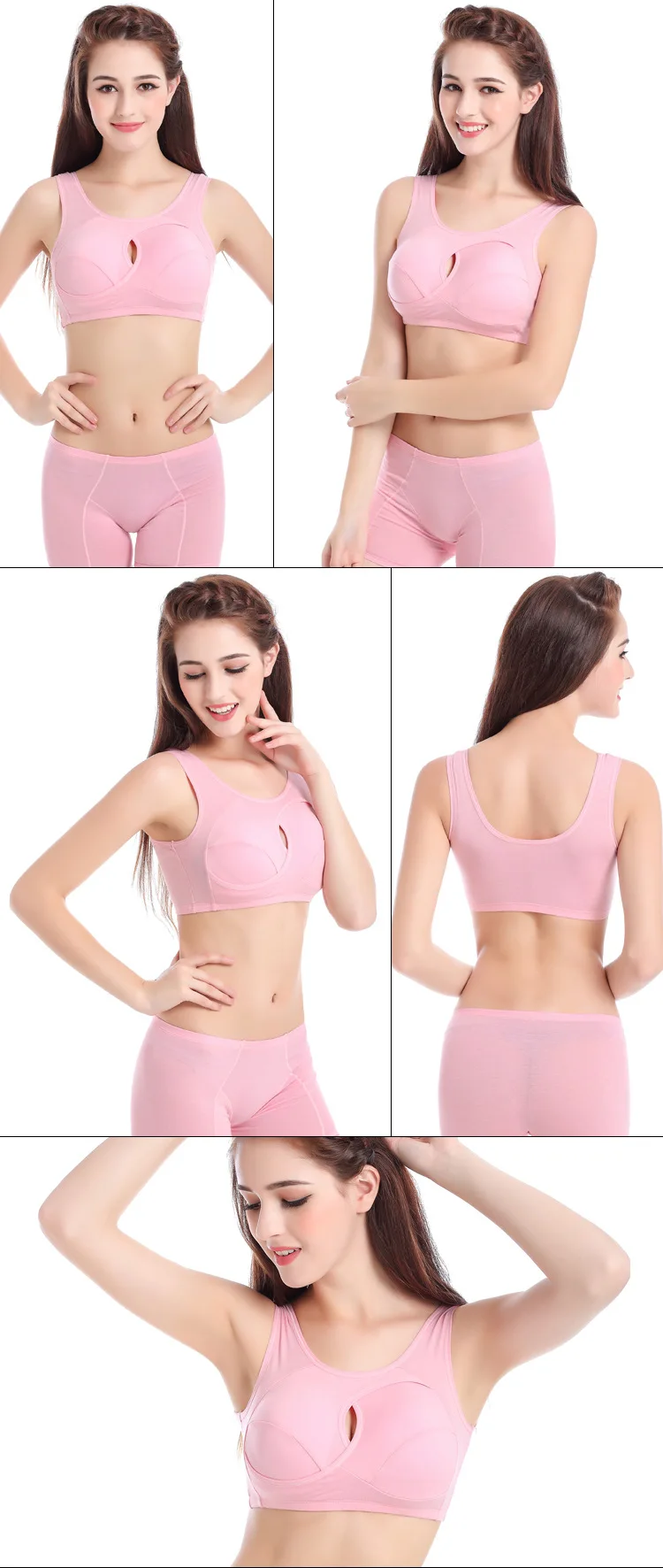 S-5XL Sports Bra Women Cotton Push Up Underwear Gym Jogging Crop Top Female Tops Yoga Vest Sport Bras for Women Sutian Feminino
