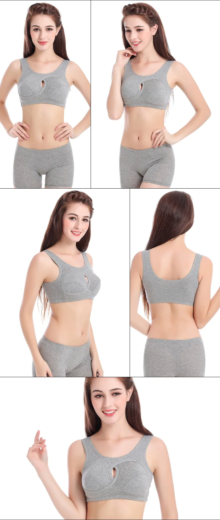 S-5XL Sports Bra Women Cotton Push Up Underwear Gym Jogging Crop Top Female Tops Yoga Vest Sport Bras for Women Sutian Feminino