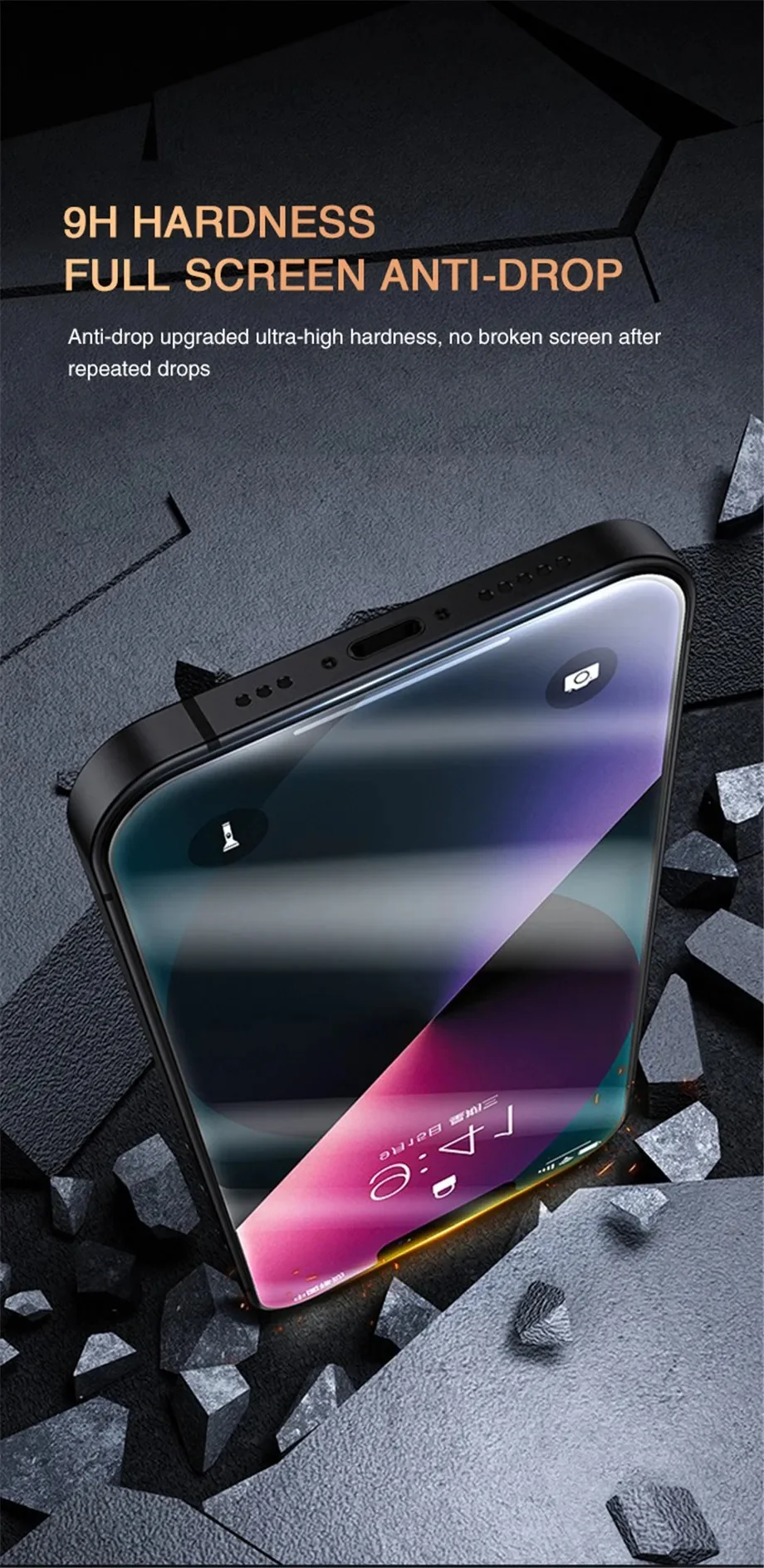 1~4PCS Anti-Spy Glass For iPhone 17 16 15 14 13 Pro Max Privacy Screen Protector & Camera Protection Film For iPhone15 12 11 Pro 1~4PCS Anti-Spy Glass For iPhone 17 16 15 14 13 Pro Max Privacy Screen Protector & Camera Protection Film For iPhone15 12 11 Pro