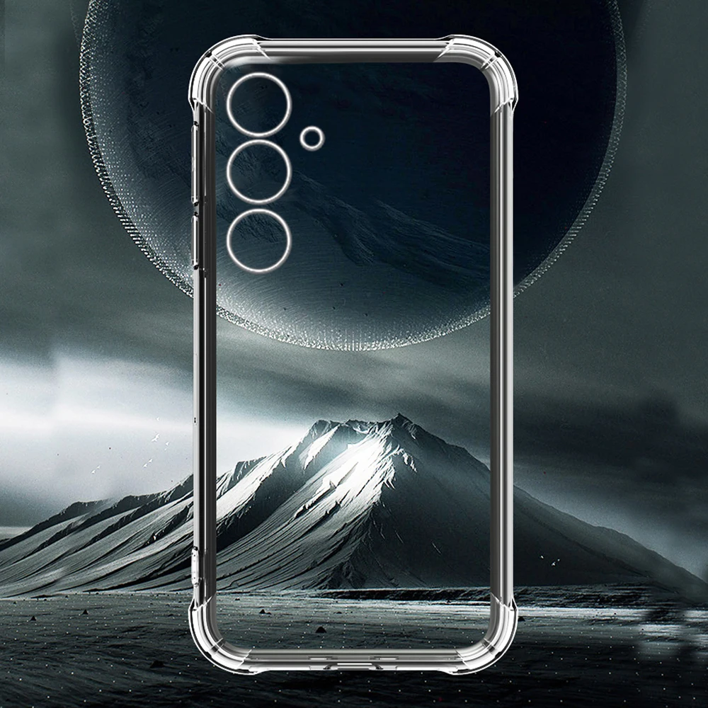 For Samsung Galaxy S25 S26 Case Anti-Yellow Transparent Soft Cover SamsungS25 Ultra S 26 Plus 25 FE Edge S26Ultra 5G Clear Funda