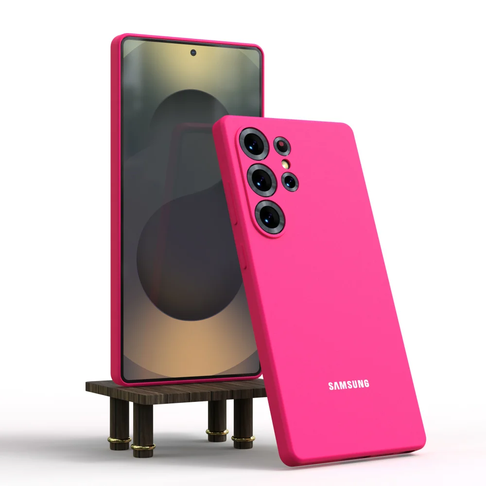 Original Samsung S25 Ultra Case Soft Liquid Silicone Ultra Thin Shockproof Phone Back Cover For Galaxy S25Ultra S25Plus S25 S24