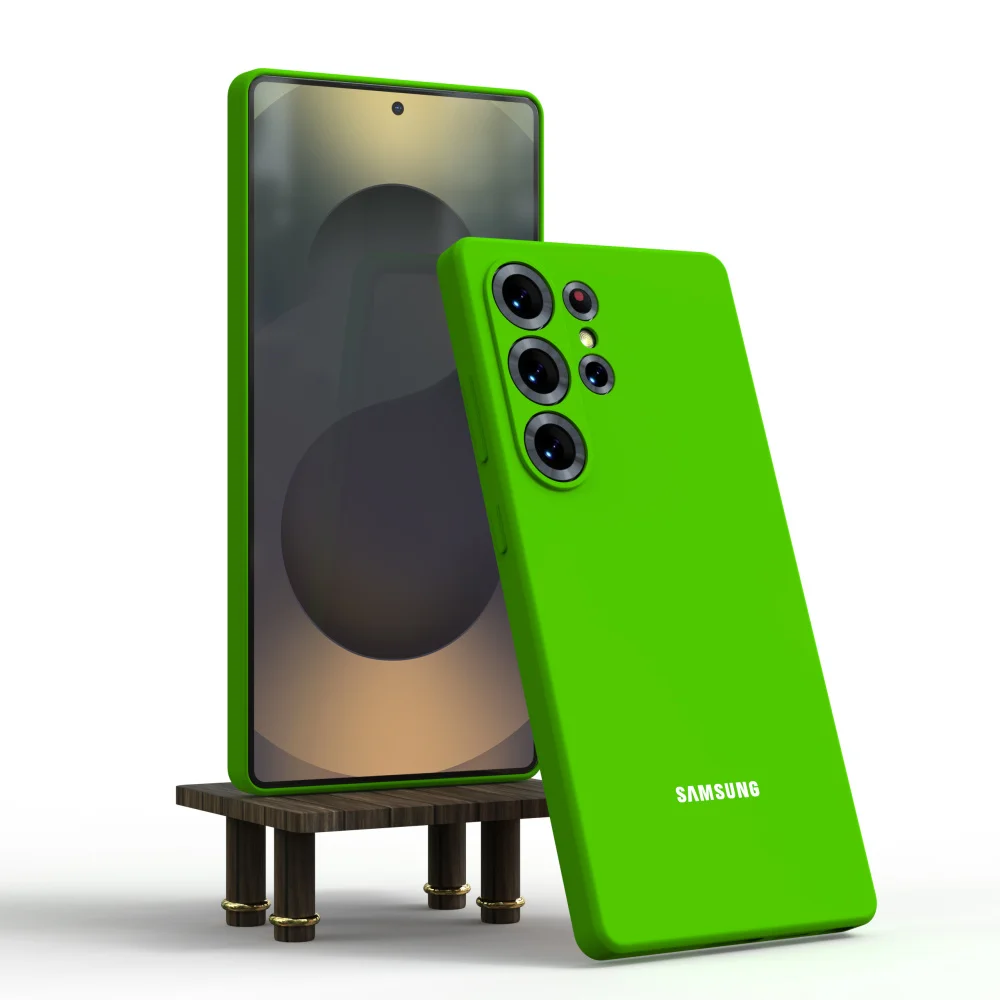 Original Samsung S25 Ultra Case Soft Liquid Silicone Ultra Thin Shockproof Phone Back Cover For Galaxy S25Ultra S25Plus S25 S24