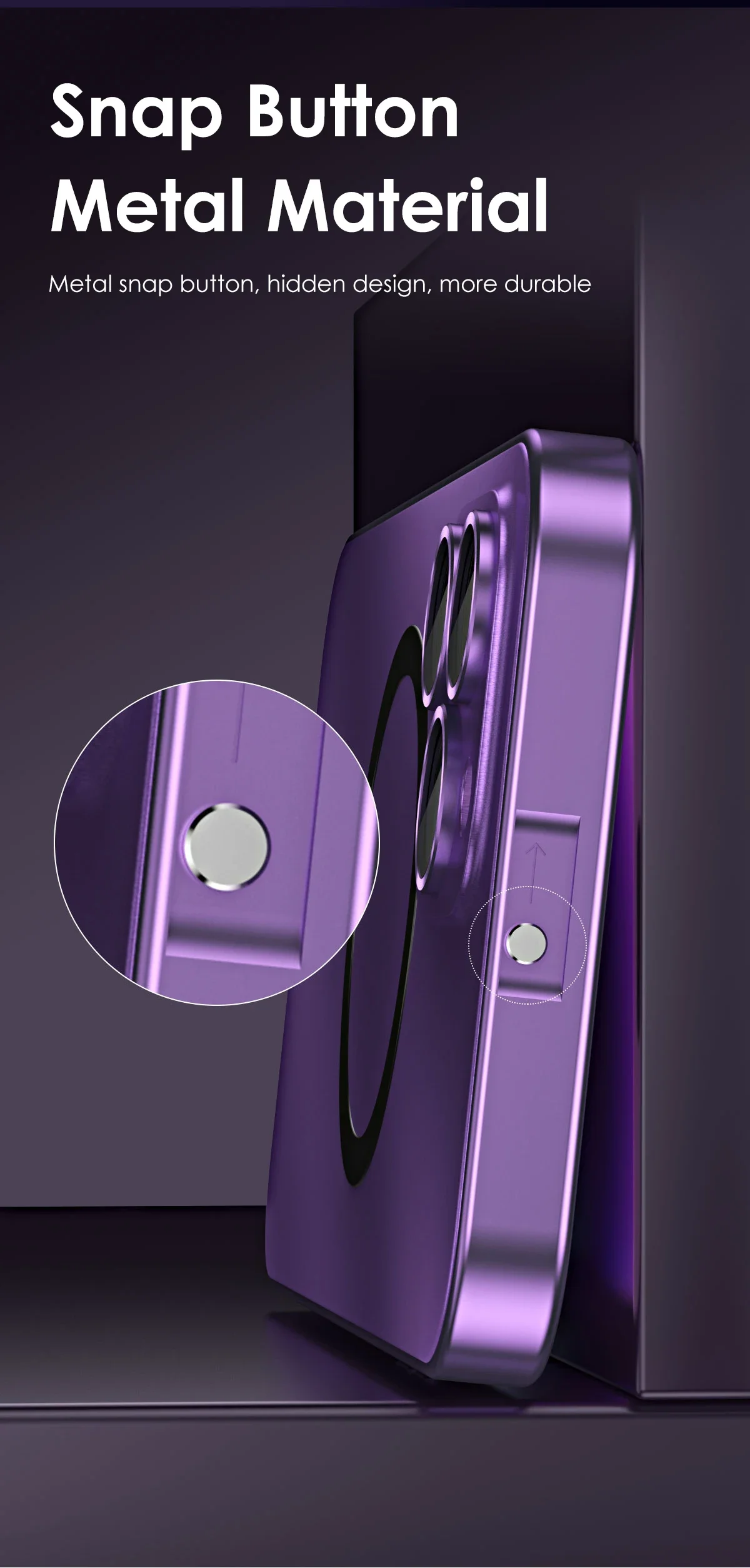 Metal Frame Phone Case For Iphone 17 12 14 15 16 13 Pro Max 16 15 Plus 17 Air Luxury Aluminum Magnetic PC Back Panel Phone Cover